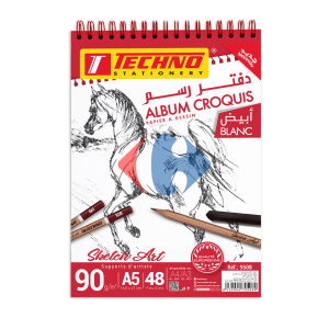 Album à croquis TECHNO